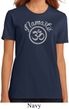 Ladies Yoga Shirt Namaste Om Organic Tee T-Shirt