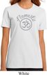 Ladies Yoga Shirt Namaste Om Organic Tee T-Shirt