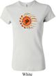 Ladies Yoga Shirt Ohm Sun Crewneck Tee T-Shirt