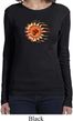 Ladies Yoga Shirt Ohm Sun Long Sleeve Tee T-Shirt