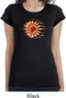 Ladies Yoga Shirt Ohm Sun Longer Length Tee T-Shirt