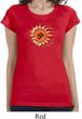 Ladies Yoga Shirt Ohm Sun Longer Length Tee T-Shirt