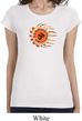 Ladies Yoga Shirt Ohm Sun Longer Length Tee T-Shirt