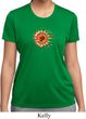 Ladies Yoga Shirt Ohm Sun Moisture Wicking Tee T-Shirt