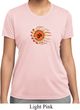 Ladies Yoga Shirt Ohm Sun Moisture Wicking Tee T-Shirt