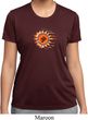 Ladies Yoga Shirt Ohm Sun Moisture Wicking Tee T-Shirt