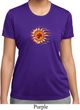Ladies Yoga Shirt Ohm Sun Moisture Wicking Tee T-Shirt