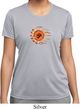 Ladies Yoga Shirt Ohm Sun Moisture Wicking Tee T-Shirt