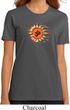 Ladies Yoga Shirt Ohm Sun Organic Tee T-Shirt