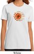 Ladies Yoga Shirt Ohm Sun Organic Tee T-Shirt