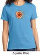 Ladies Yoga Shirt Ohm Sun Tee T-Shirt