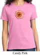 Ladies Yoga Shirt Ohm Sun Tee T-Shirt
