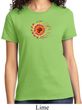 Ladies Yoga Shirt Ohm Sun Tee T-Shirt