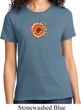 Ladies Yoga Shirt Ohm Sun Tee T-Shirt