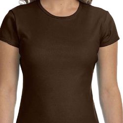 Ladies Yoga Shirt OM Heart Bottom Print Crewneck Tee T-Shirt