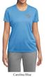 Ladies Yoga Shirt OM Heart Pocket Print Moisture Wicking Tee T-Shirt