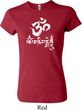 Ladies Yoga Shirt OM Mani Padme Hum Crewneck Tee T-Shirt