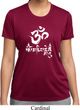 Ladies Yoga Shirt OM Mani Padme Hum Moisture Wicking Tee T-Shirt