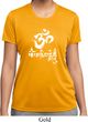Ladies Yoga Shirt OM Mani Padme Hum Moisture Wicking Tee T-Shirt