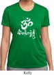 Ladies Yoga Shirt OM Mani Padme Hum Moisture Wicking Tee T-Shirt