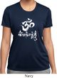 Ladies Yoga Shirt OM Mani Padme Hum Moisture Wicking Tee T-Shirt