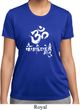 Ladies Yoga Shirt OM Mani Padme Hum Moisture Wicking Tee T-Shirt