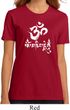 Ladies Yoga Shirt OM Mani Padme Hum Organic Tee T-Shirt