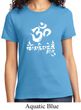 Ladies Yoga Shirt OM Mani Padme Hum Tee T-Shirt