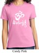 Ladies Yoga Shirt OM Mani Padme Hum Tee T-Shirt