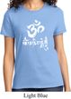 Ladies Yoga Shirt OM Mani Padme Hum Tee T-Shirt