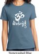 Ladies Yoga Shirt OM Mani Padme Hum Tee T-Shirt
