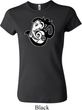 Ladies Yoga Shirt Om Mashup Crewneck Tee T-Shirt