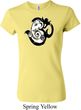 Ladies Yoga Shirt Om Mashup Crewneck Tee T-Shirt