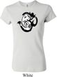 Ladies Yoga Shirt Om Mashup Crewneck Tee T-Shirt