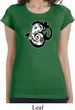 Ladies Yoga Shirt Om Mashup Longer Length Tee T-Shirt