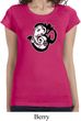 Ladies Yoga Shirt Om Mashup Longer Length Tee T-Shirt