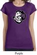 Ladies Yoga Shirt Om Mashup Longer Length Tee T-Shirt