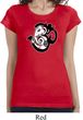 Ladies Yoga Shirt Om Mashup Longer Length Tee T-Shirt