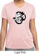 Ladies Yoga Shirt Om Mashup Moisture Wicking Tee T-Shirt