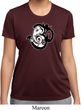 Ladies Yoga Shirt Om Mashup Moisture Wicking Tee T-Shirt