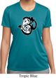 Ladies Yoga Shirt Om Mashup Moisture Wicking Tee T-Shirt