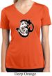 Ladies Yoga Shirt Om Mashup Moisture Wicking V-neck Tee T-Shirt