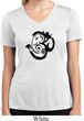 Ladies Yoga Shirt Om Mashup Moisture Wicking V-neck Tee T-Shirt