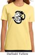 Ladies Yoga Shirt Om Mashup Organic Tee T-Shirt