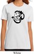 Ladies Yoga Shirt Om Mashup Organic Tee T-Shirt