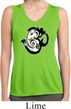 Ladies Yoga Shirt Om Mashup Sleeveless Moisture Wicking Tee T-Shirt