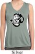 Ladies Yoga Shirt Om Mashup Sleeveless Moisture Wicking Tee T-Shirt