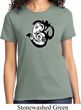 Ladies Yoga Shirt Om Mashup Tee T-Shirt