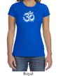 Ladies Yoga Shirt OM Tie Dye Crewneck Tee T-Shirt