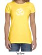 Ladies Yoga Shirt OM Tie Dye Crewneck Tee T-Shirt